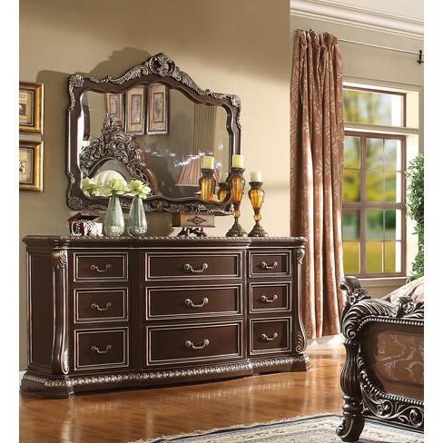 Large Picture of Homey Design HD-8013 Dresser Mirror
