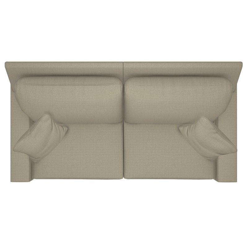 Large Picture of La-Z-Boy Edie duo® Reclining 2-Seat Sofa - Bark