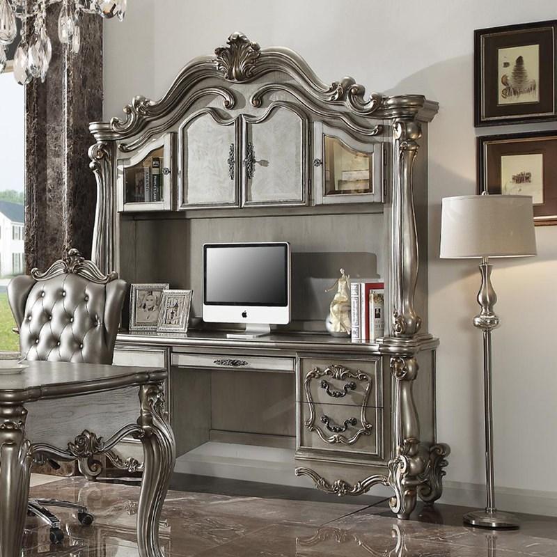 Acme Furniture Versailles 92824 Executive Computer Desk with Hutch
