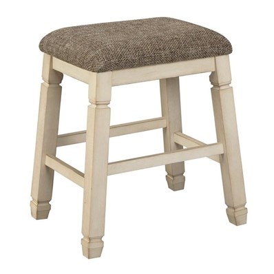 Signature Design by Ashley Bolanburg D647-024 Upholstered Stool