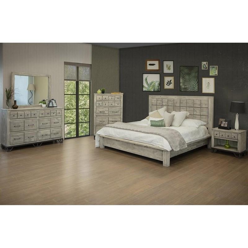 Large Picture of International Furniture Direct Vista IFD8401 California King Bed