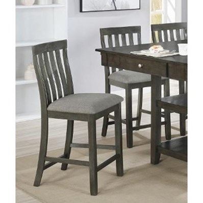 Crown Mark Nina 2715GY-S-24 Counter Height Chair