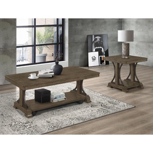 Large Picture of Crown Mark Quincy 4831-01 Coffee Table