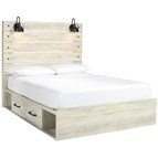 Signature Design by Ashley Cambeck B192B17 Queen Panel Bed with 2 Storage Drawers