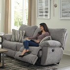Catnapper Sadler 2419 Reclining Loveseat - Mica