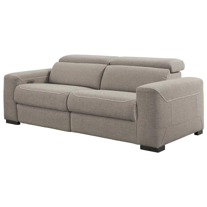 Large Picture of Signature Design by Ashley Mabton 77005S8 2 pc Power Reclining Loveseat