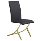 Coaster Furniture Carmelia 105172 Upholstered Dining Side Chair - Black