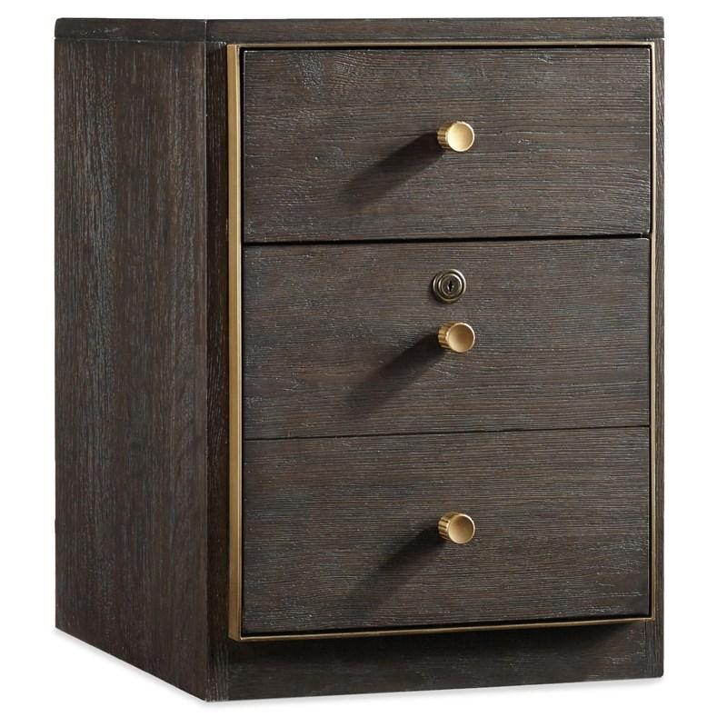 Hooker Furniture 1600-10412-DKW Curata Mobile File