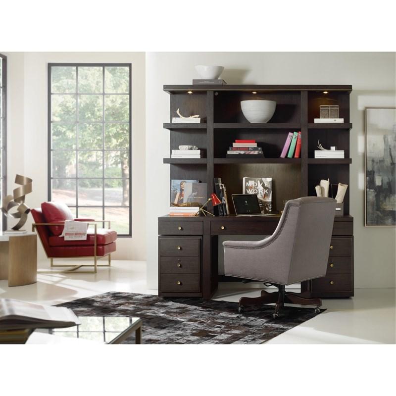 Large Picture of Hooker Furniture 1600-10412-DKW Curata Mobile File