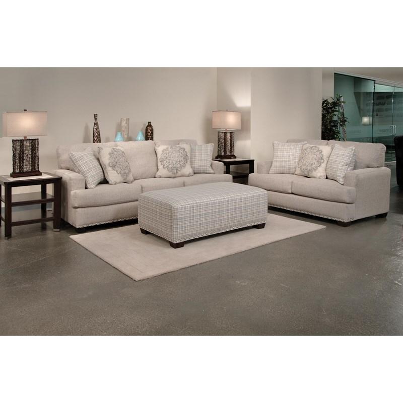 Large Picture of Jackson Furniture Newberg 4421-28 Cocktail Ottoman - Winter