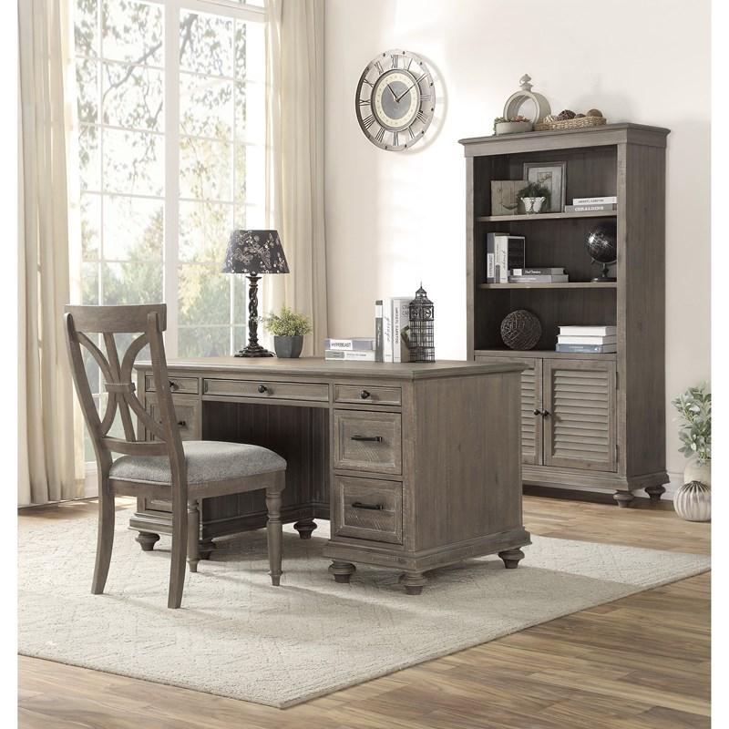 Large Picture of Homelegance Cardano 1689BR-18 Bookcase