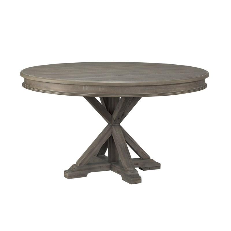 Large Picture of Homelegance Cardano 1689BR-54* Round Dining Table
