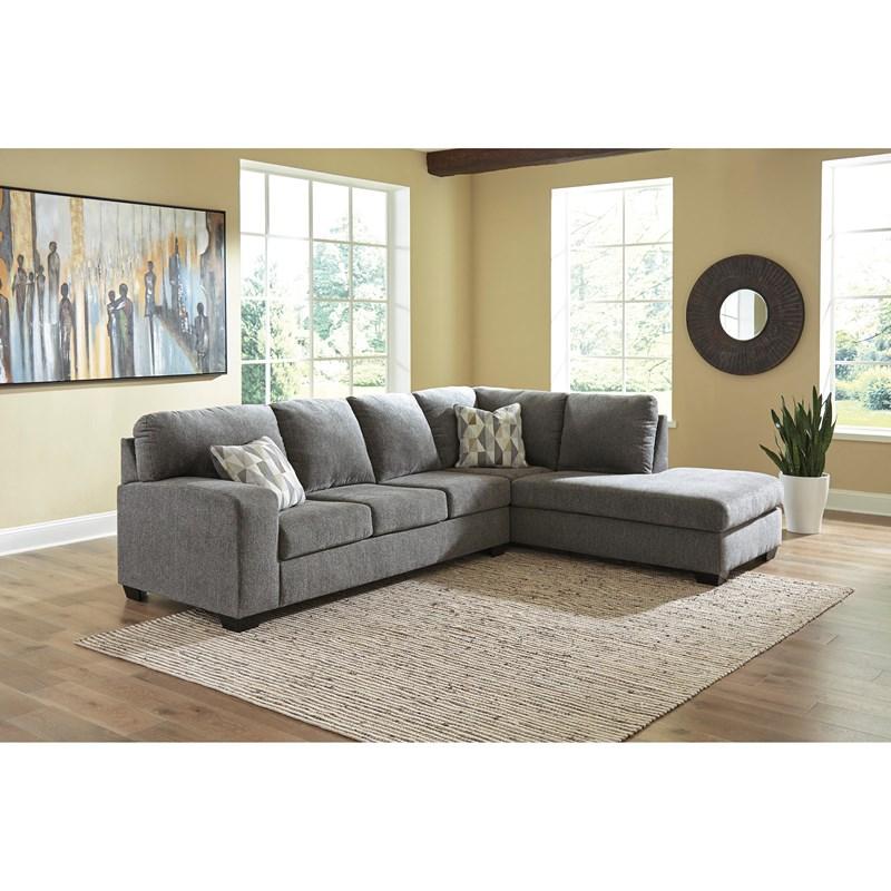 Large Picture of Benchcraft Dalhart 85703S2 2 pc Sectional with Chaise