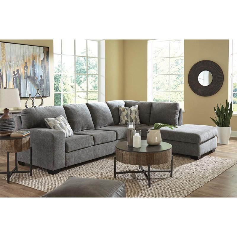 Large Picture of Benchcraft Dalhart 85703S2 2 pc Sectional with Chaise