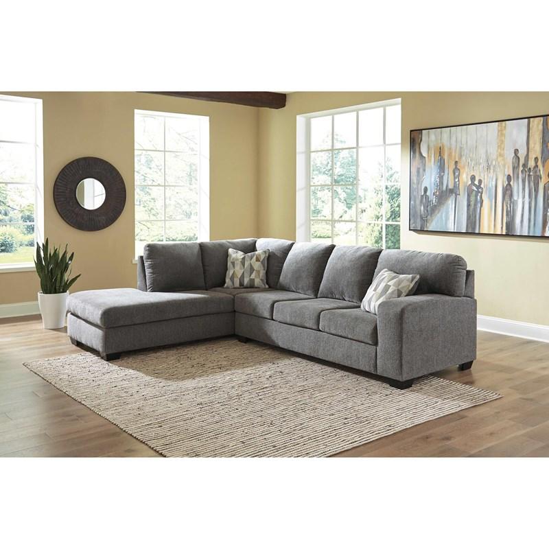 Large Picture of Benchcraft Dalhart 85703S1 2 pc Sectional with Chaise