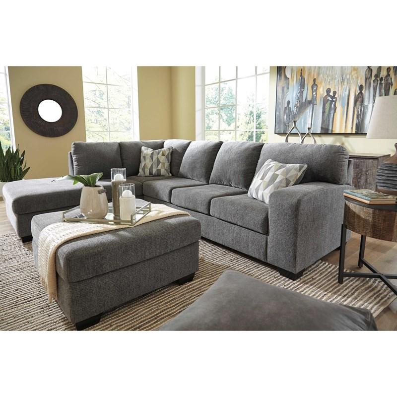 Large Picture of Benchcraft Dalhart 85703S1 2 pc Sectional with Chaise