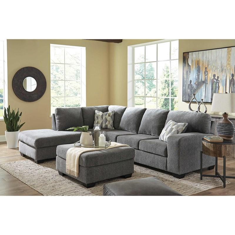 Large Picture of Benchcraft Dalhart 85703S1 2 pc Sectional with Chaise
