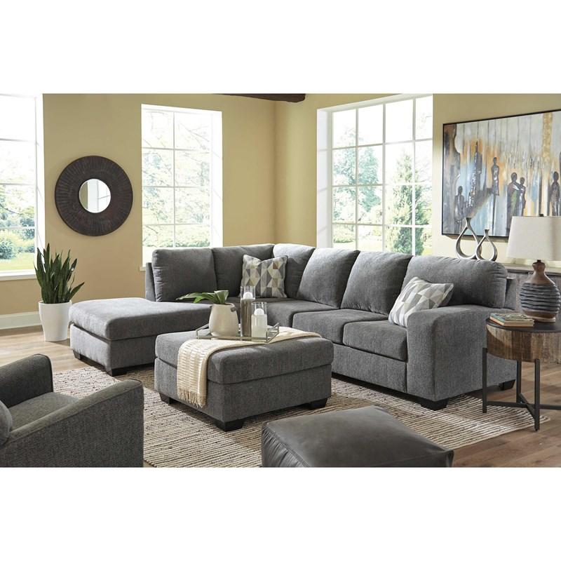 Large Picture of Benchcraft Dalhart 85703S1 2 pc Sectional with Chaise