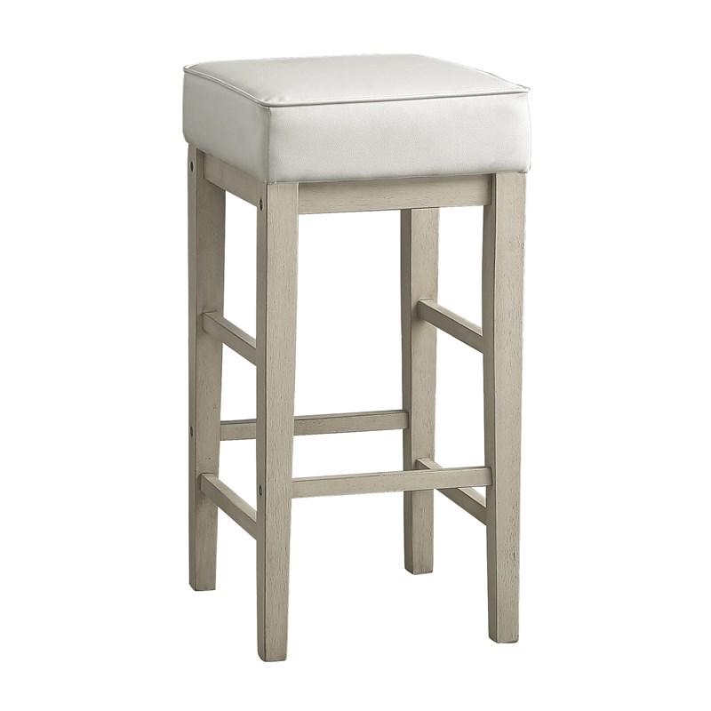 Homelegance Pittsville 5684WH-29 Pub Height Stool