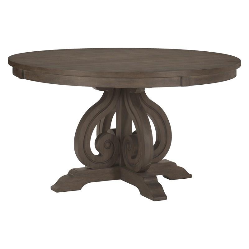 Large Picture of Homelegance Toulon 5438-54* Round Dining Table