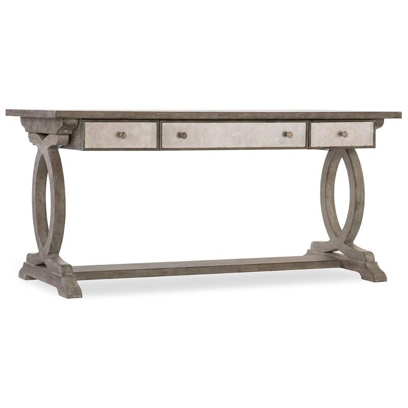Hooker Furniture 1641-10459-LTWD Rustic Glam Trestle Desk