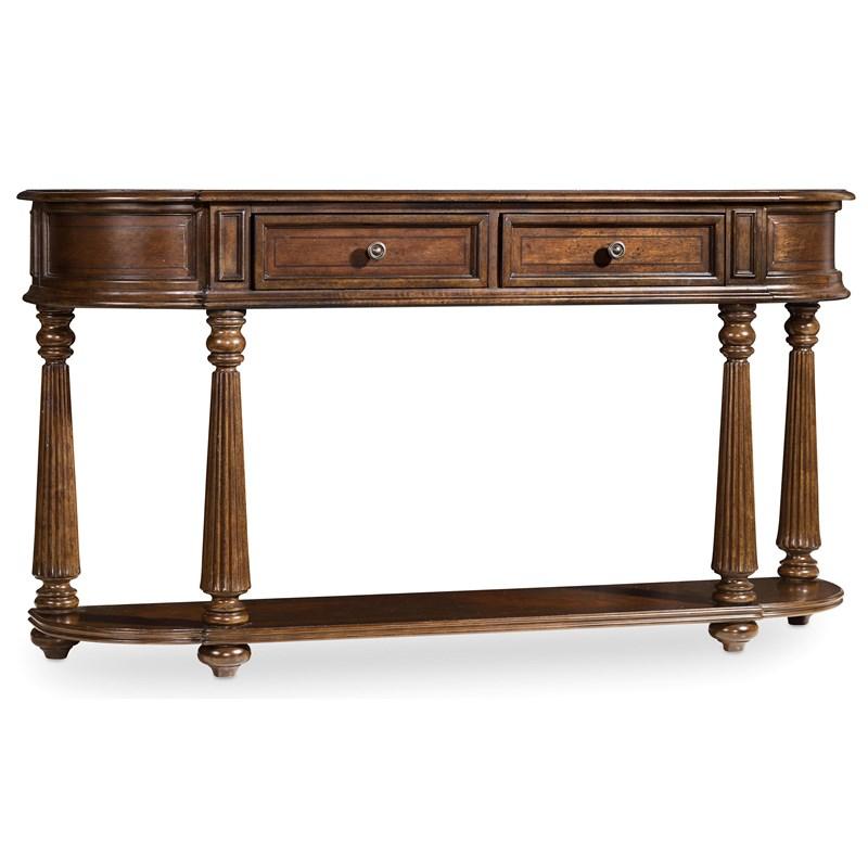 Hooker Furniture 5381-80151 Leesburg Demilune Hall Console