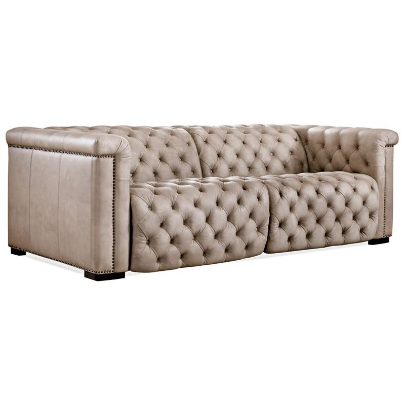 Hooker Furniture SS434-1.5RL-P-PH-082 Savion 2 over 2 Sofa with Power Recline & Power Headrest