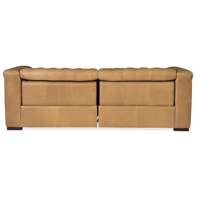 Large Picture of Hooker Furniture SS434-1.5RL-P-PH-086 Savion 2 over 2 Sofa with Power Recline & Power Headrest