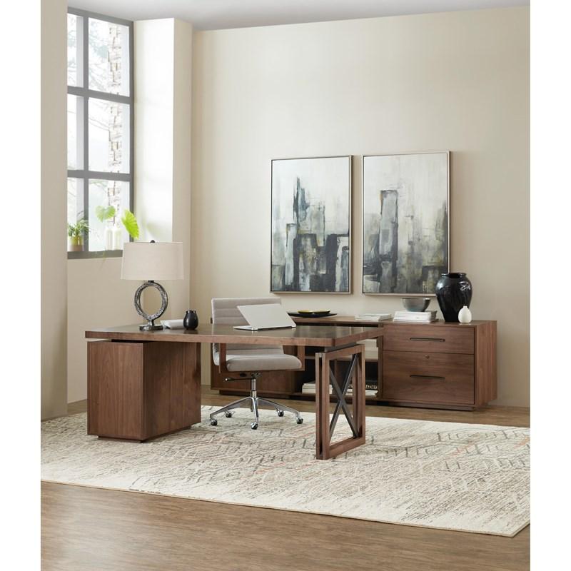 Large Picture of Hooker Furniture 1650-10466-MWD Elon Lateral File