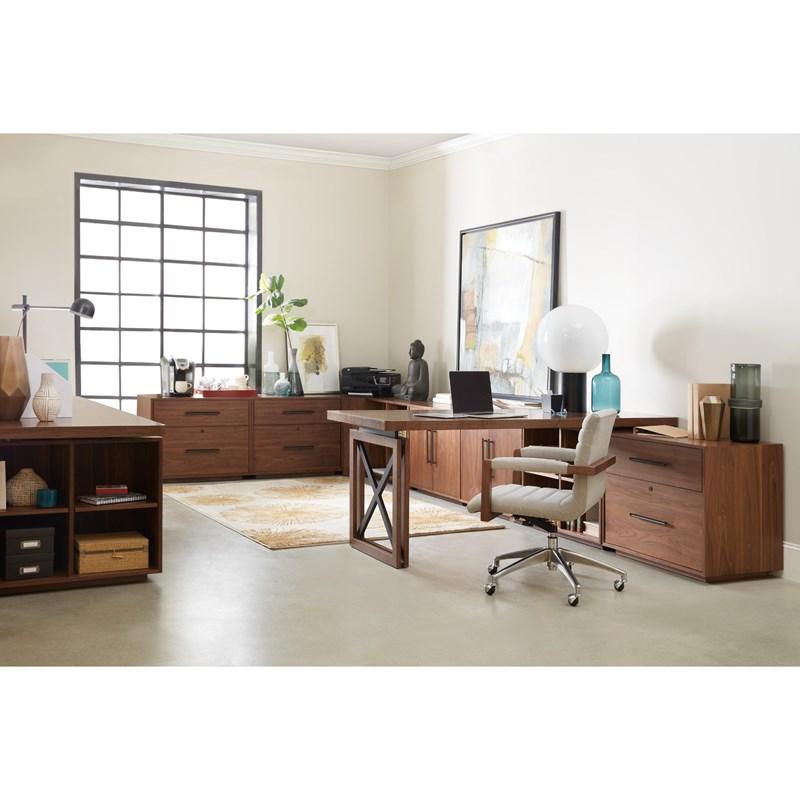 Large Picture of Hooker Furniture 1650-10466-MWD Elon Lateral File