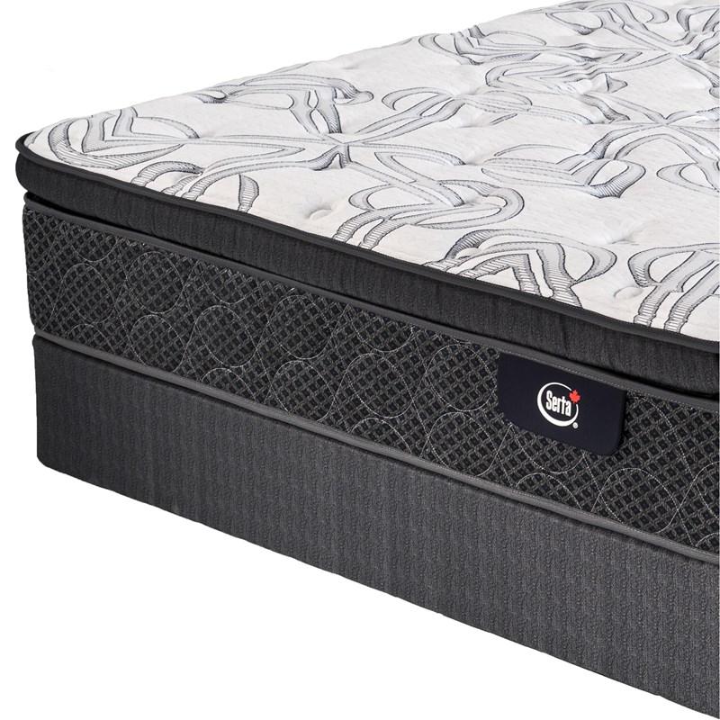 Large Picture of Serta Choice Edition Plush Super Pillow Top Mattress Set (King)