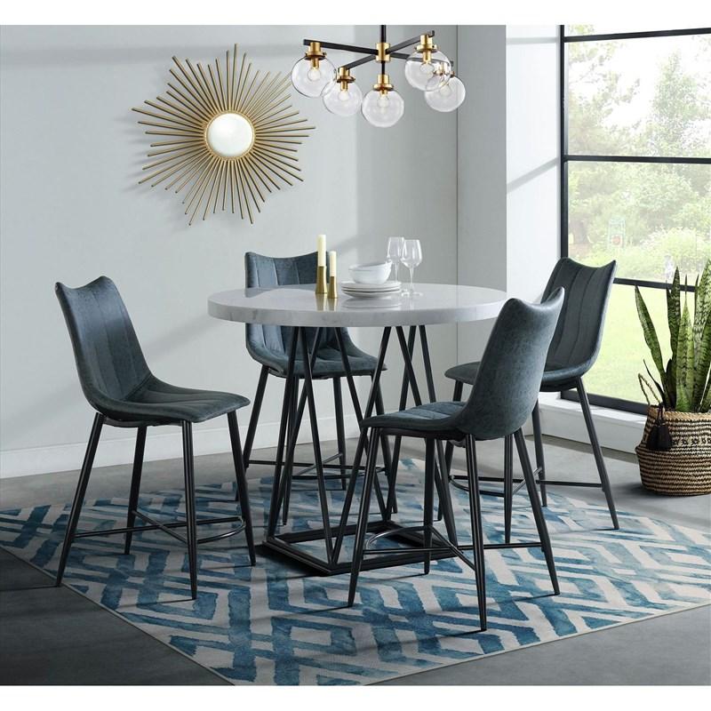 Large Picture of Elements International Riko CDRK152CDT Counter Height Table