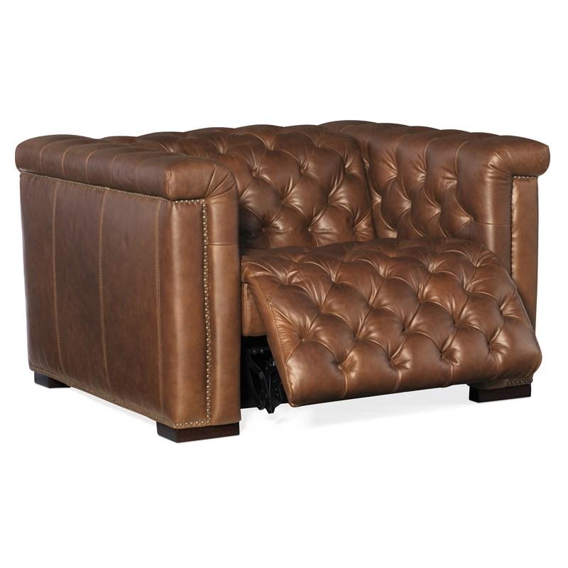 Large Picture of Hooker Furniture SS434-P1-089 Savion Grandier Power Recliner with Power Headrest