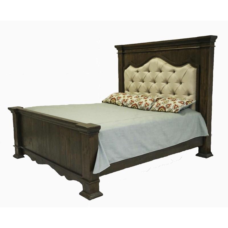 Terra King Panel Bed (VMABEL-COL013 TERRA DARK) image 1