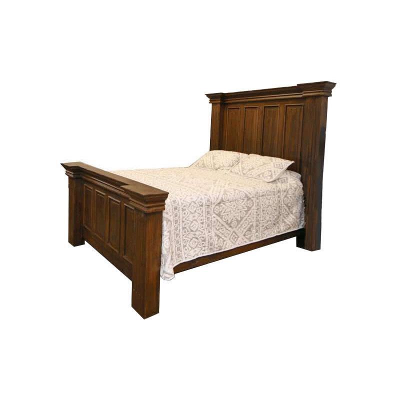 Terra Queen Panel Bed (VMABEL-COL02 TERRA DARK) image 1