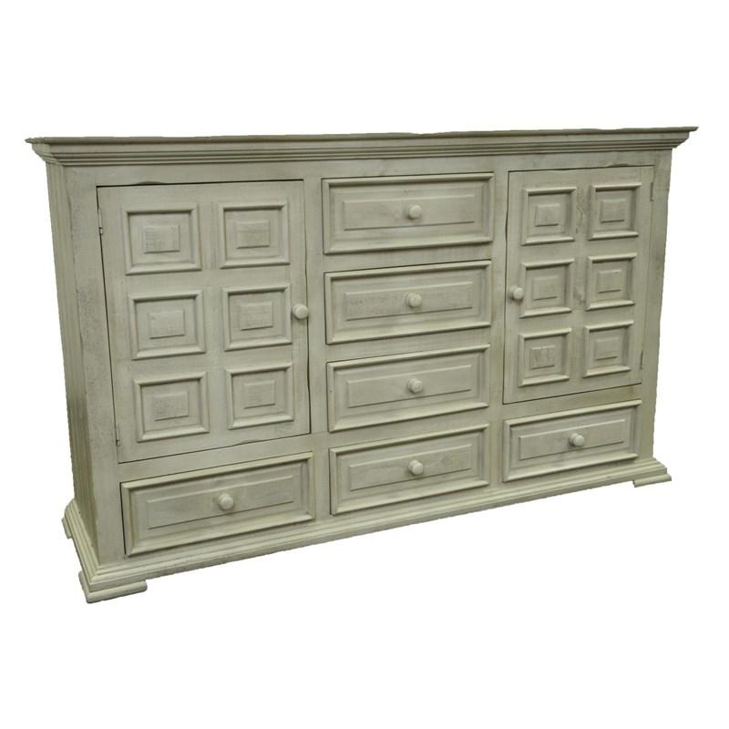 Terra 6-Drawer Dresser (VMABEL-COL04 TERRA WHITE) image 1