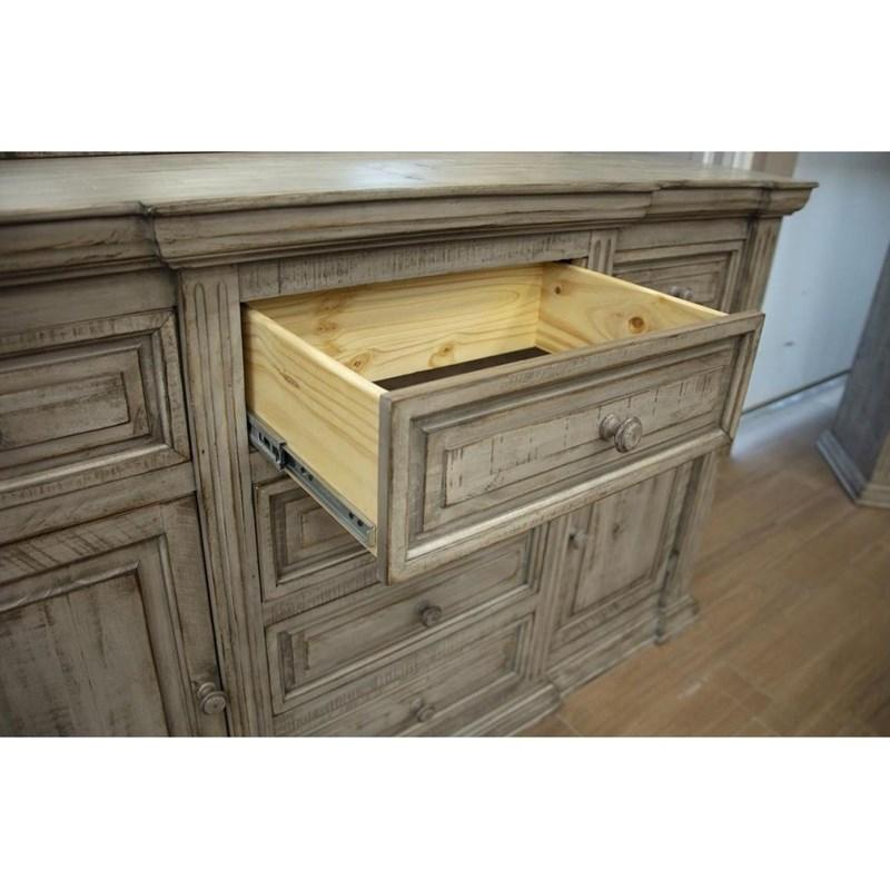 Large Picture of International Furniture Direct Palace IFD7301 Dresser and Mirror Set