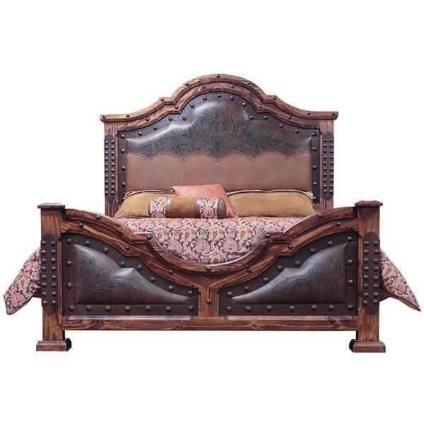 Queen Panel Bed (ZLUNA-REC034 QUEEN FINE LAQ) image 1