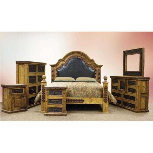 King Panel Bed (ZLUNA-701KING) image 4