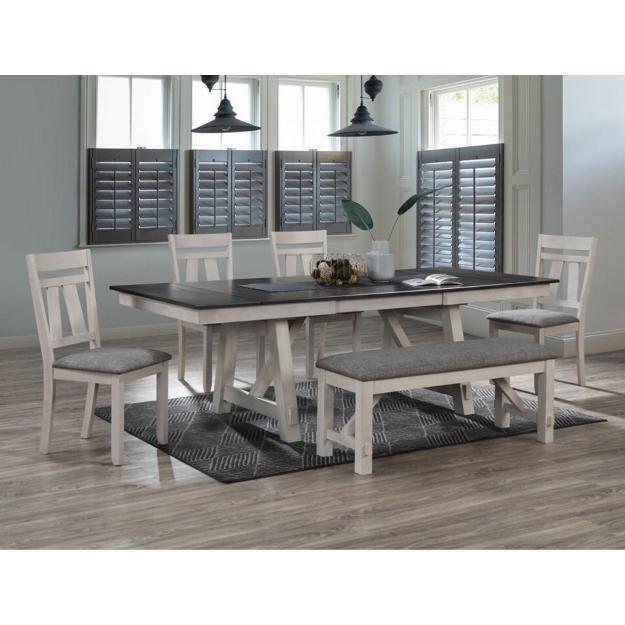 Large Picture of Crown Mark Maribelle 2158CG-BENCH Bench