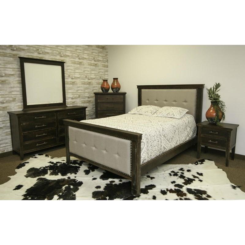 California Queen Upholstered Panel Bed (ZTORO-CA-CAM1 QUEEN) image 2