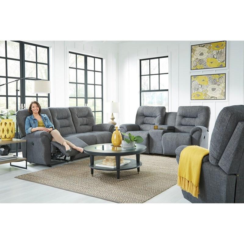 Unity Power Reclining Fabric Sofa (S730RA4 18622) image 3