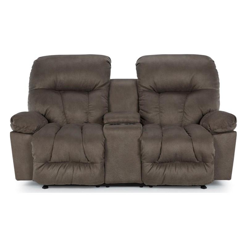 Retreat Reclining Fabric Loveseat with Console (L800RC7 24109D) image 1