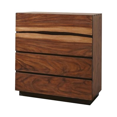 Coaster Furniture Winslow 223255 4-Drawer Bedroom Chest - Smokey Walnut