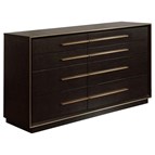 Coaster Furniture Durango 223263 8-Drawer Dresser - Smoked Peppercorn