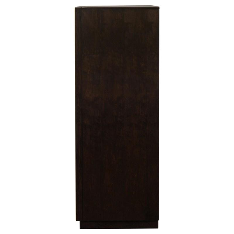 Large Picture of Coaster Furniture Durango 223265 5-Drawer Bedroom Chest - Smoked Peppercorn