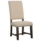 Coaster Furniture Twain 109143 Upholstered Dining Side Chair - Beige