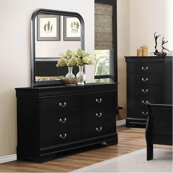 Louis Philippe Dresser Mirror (119295) image 2