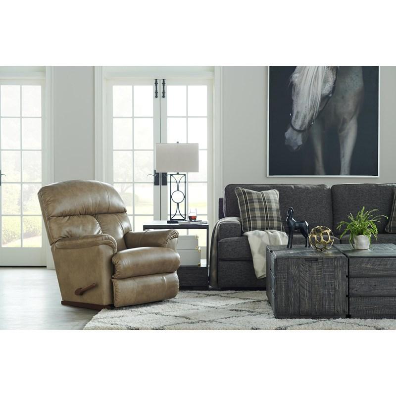 Large Picture of La-Z-Boy Reed Wall Recliner - Beige