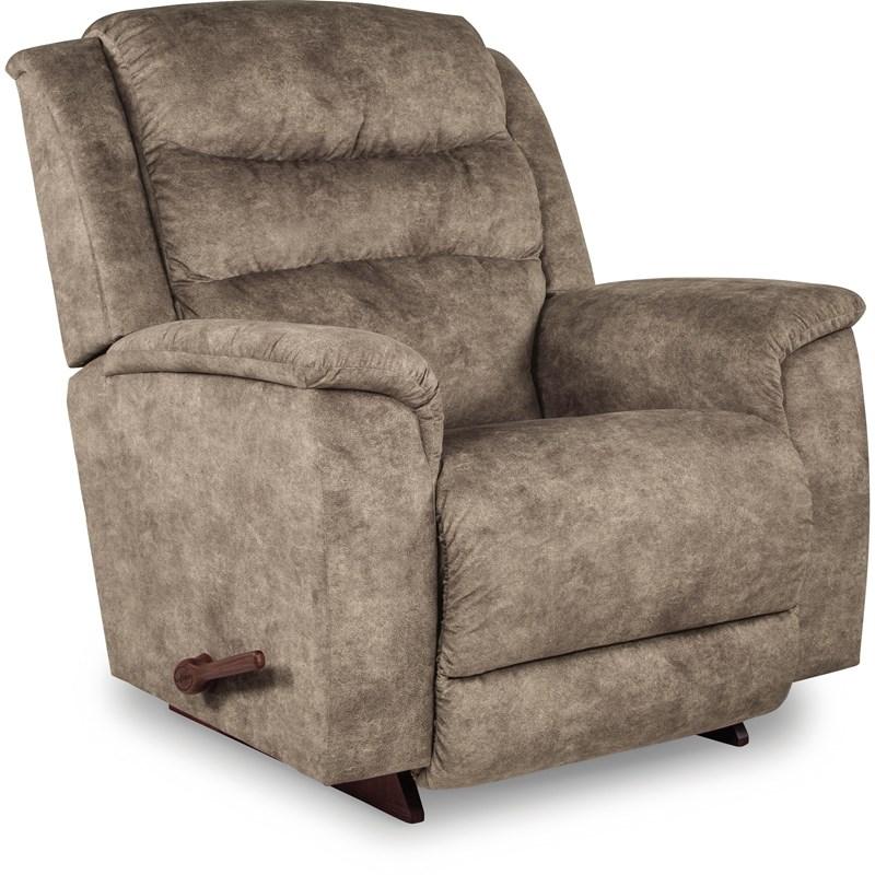 Large Picture of La-Z-Boy Redwood Rocking Recliner - Mushroom
